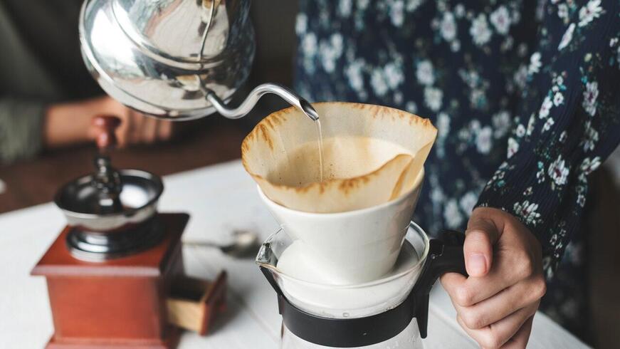 Kaffeezubereitung, der Filterkaffee Kaffeezubereitung, der Filterkaffee